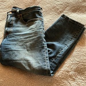 Levi 501 Original Cropped Jean